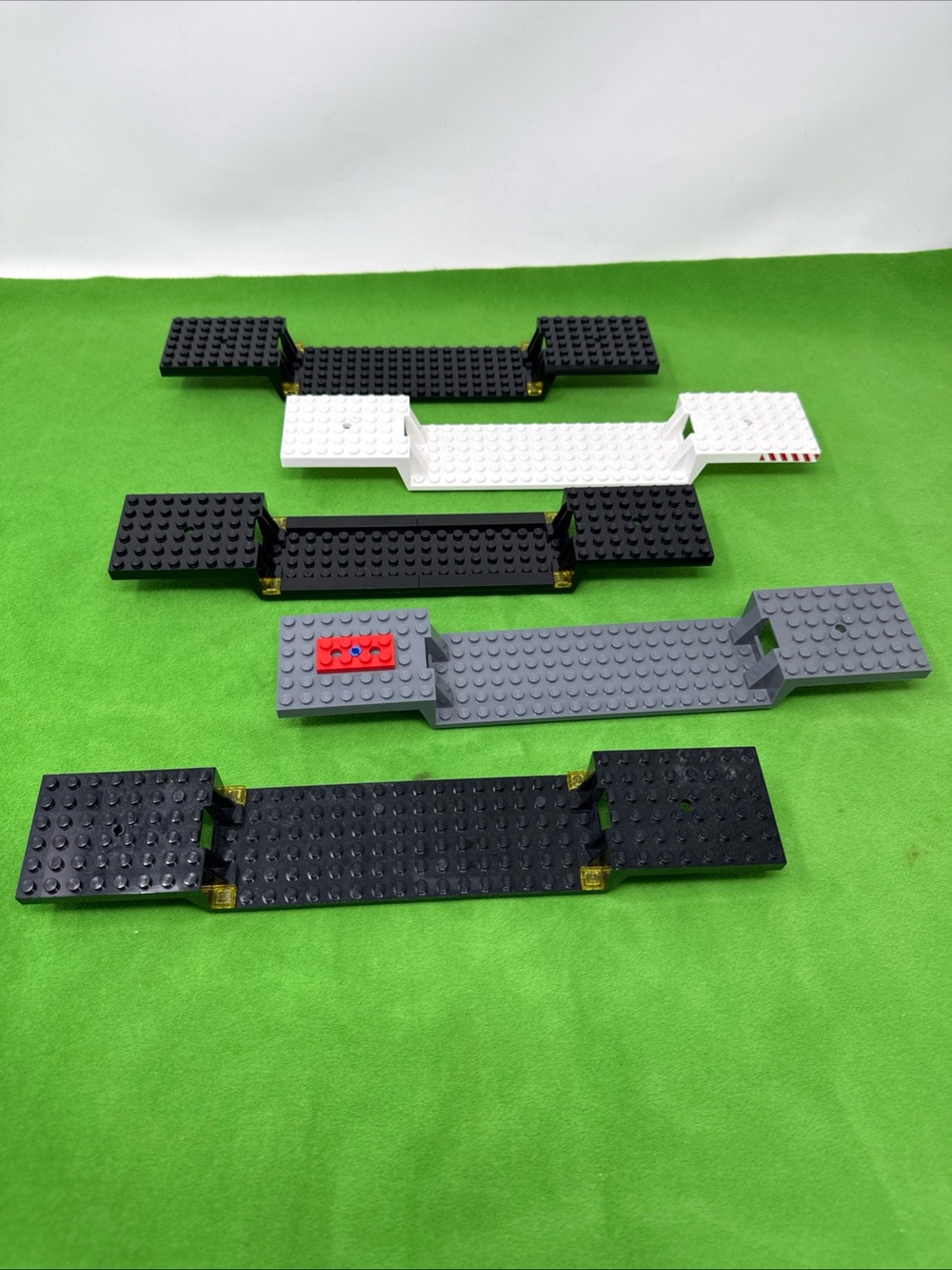 LEGO Lot of 5 Train Base 6 x 34 Split-Level
